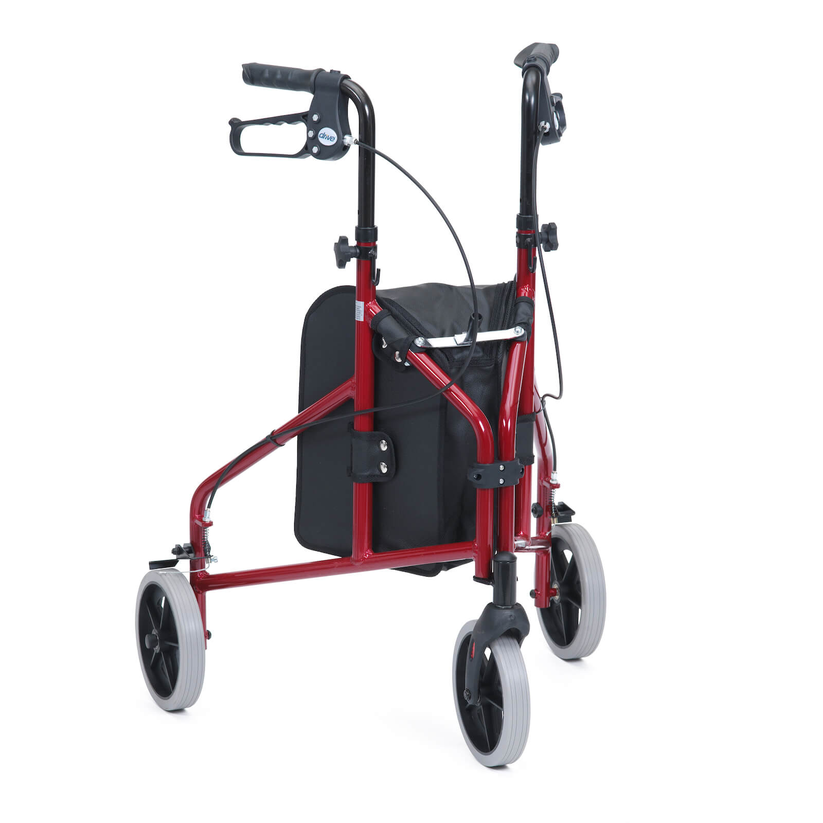 Red Aluminium Tri-Walker